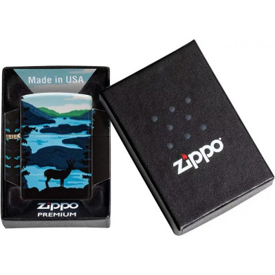 Запальничка Zippo (Зіппо) Deer Landscape 49483 Запальничка Zippo (Зіппо) Deer Landscape 49483