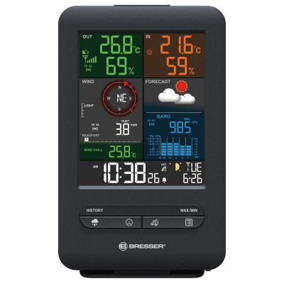 Метеостанція Bresser Weather Center 5-in-1 Beaufort (7002525) (930212)