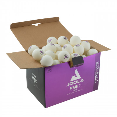 М'ячі для настільного тенісу Joola Magic ABS 40+ White 72 шт (44216) 930813