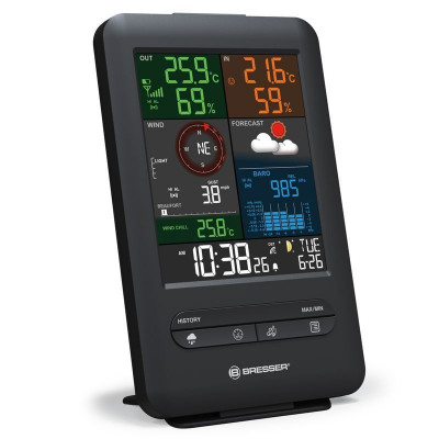 Метеостанція Bresser Weather Center 5-in-1 Beaufort (7002525) (930212)
