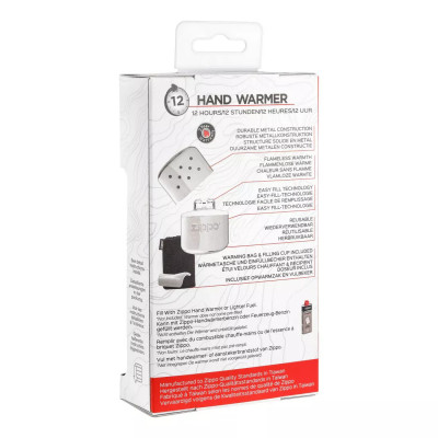 Каталітична бензинова грілка для рук на 12 год Zippo HAND WARMER старовинне золото (2007109)