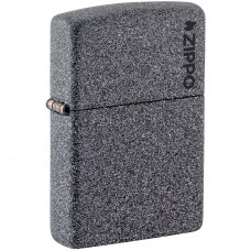 Запальничка бензинова ZIPPO Reg Iron Stone Logo Zippo  (211 ZL)