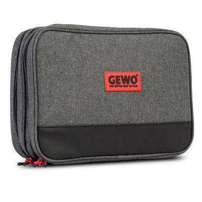 Чохол для ракетки Gewo Double Cover Spy Grey/Red (113508230) (931251)