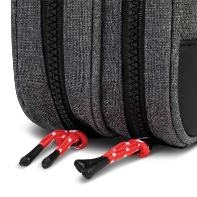 Чохол для ракетки Gewo Double Cover Spy Grey/Red (113508230) (931251)
