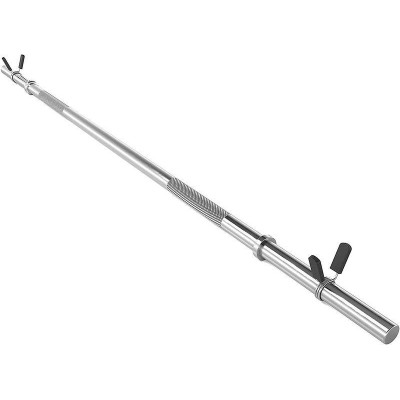 Гриф для штанги Toorx 150 см 25 мм з пружинними замками (BCF-150) (931112)