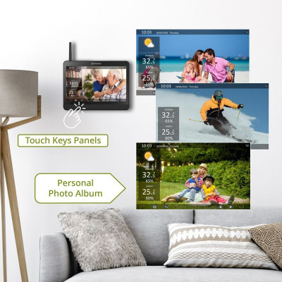Метеостанція Bresser MeteoChamp 9-in-1 Wi-Fi Photo Frame (15196) 932007