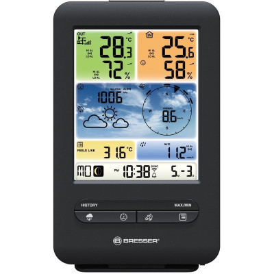 Метеостанція Bresser Weather Center 5-in-1 V WIFI Professional colour (7002585) (930104)