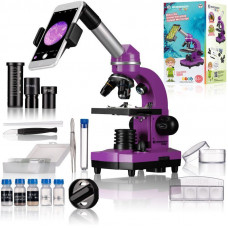 Мікроскоп Bresser Junior Biolux SEL 40x-1600x Purple з адаптером для смартфона (8855600TJ5000) (926815)