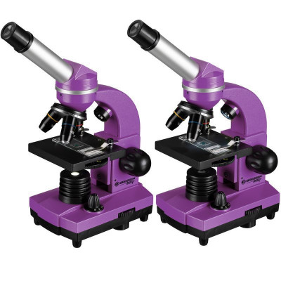 Мікроскоп Bresser Junior Biolux SEL 40x-1600x Purple з адаптером для смартфона (8855600TJ5000) (926815)