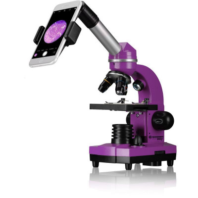 Мікроскоп Bresser Junior Biolux SEL 40x-1600x Purple з адаптером для смартфона (8855600TJ5000) (926815)