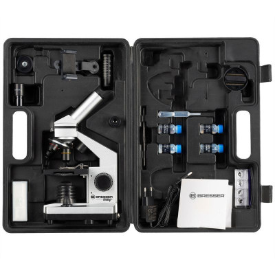 Мікроскоп Bresser Junior Biolux CA 40x -1024x з адаптером для смартфона + кейс (8855002) (925912)