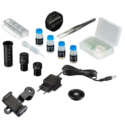 Мікроскоп Bresser Junior Biolux CA 40x -1024x з адаптером для смартфона + кейс (8855002) (925912)