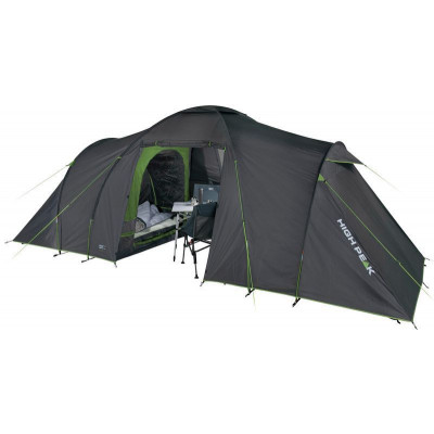 Намет чотиримісний High Peak Como 4.0 Dark Grey/Green (10260) 929534