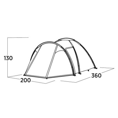 Намет тримісний Easy Camp Lomsdal 3 (120479) (931550)