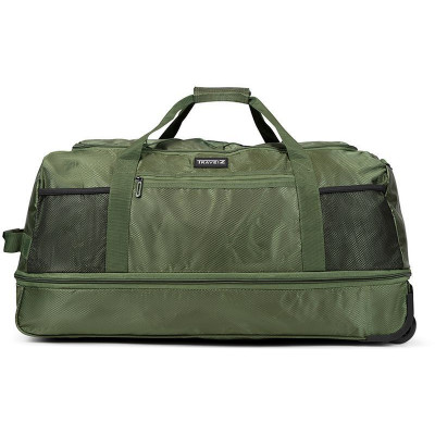 Сумка дорожня на колесах TravelZ Wheelbag Doubleloader foldable green 80(95)L  (603097) (931070)
