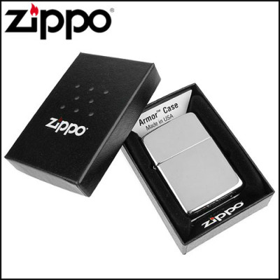 Запальничка Zippo (Зіппо) Armor® HIGH POLISH CHROME 167
