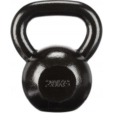 Гиря чавунна Toorx 20 кг з гумовою підставкою Black (KGV-20) (931122)