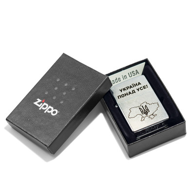 Запальничка Zippo (Зіппо) Україна понад усе 207 P