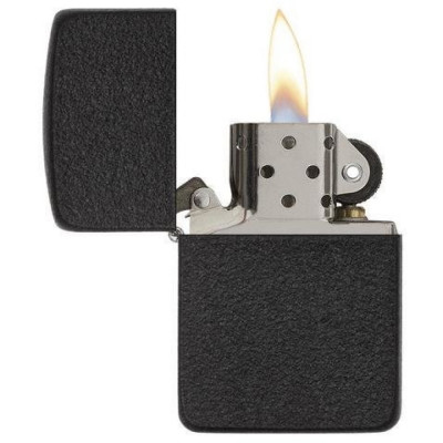 Запальничка Zippo Black Crackle  28582