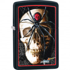 Запальничка Zippo Mazzi Skull & Spider 28627