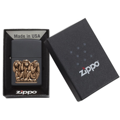 Запальничка Zippo (Зіппо) Three Monkeys 29409 Запальничка Zippo (Зіппо) Three Monkeys 29409