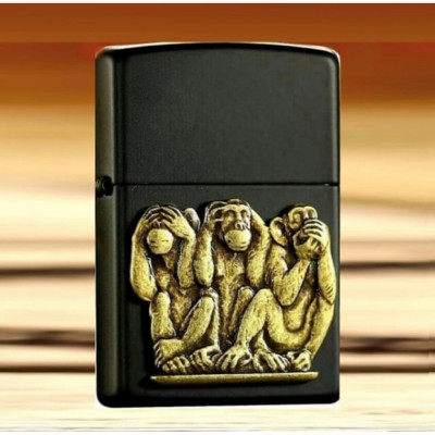 Запальничка Zippo (Зіппо) Three Monkeys 29409 Запальничка Zippo (Зіппо) Three Monkeys 29409