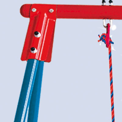 Гойдалка на металевих опорах Garlando Candy подвійна (ALT-12) (930749)