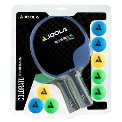 Набір для настільного тенісу Joola Colorato 2 Bats 8 Balls (54814) (930938)
