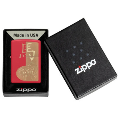Запальничка Zippo (Зіппо) 2026 Year of the Horse 46931 Запальничка Zippo (Зіппо) 2026 Year of the Horse 46931