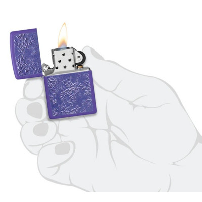Запальничка Zippo (Зіппо) Texture Bouquet 46961