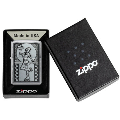 Запальничка Zippo (Зіппо) Roller Waitress 48904