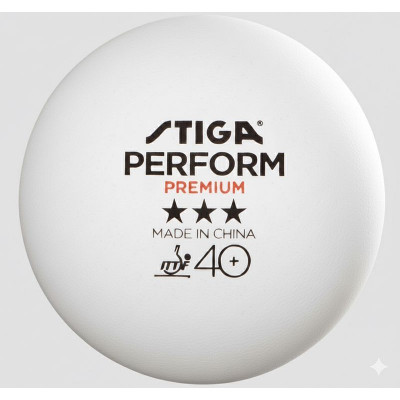 М'ячі для настільного тенісу Stiga Perform Premiun ITTF 6 шт (1113-2410-06) 931949