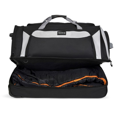 Сумка дорожня на колесах TravelZ Wheelbag Doubleloader black 96L (603098) (931071)
