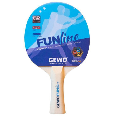 Набір для настільного тенісу Gewo Fun Time 4 Bats 10 Balls (96980000) (931302)