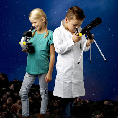 Мікроскоп National Geographic Junior 40x-640x + Телескоп 50/360 (9118400) (926817)