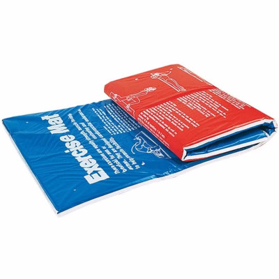 Килимок спортивний Toorx Padded Exercise 181 х 60 х 2,5 см з антиковзною поверхнею Blu/Rosso (MAT-GE) (931149)