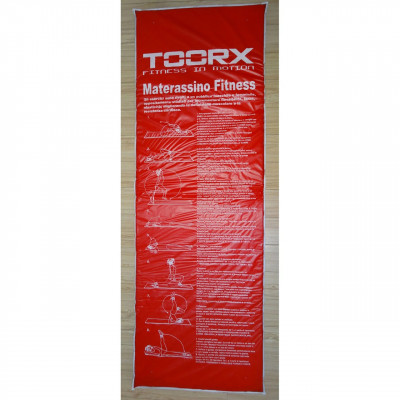 Килимок спортивний Toorx Padded Exercise 181 х 60 х 2,5 см з антиковзною поверхнею Blu/Rosso (MAT-GE) (931149)