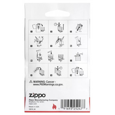 Ремкомплект "ZIPPO" 7 кульок вата та фетрова заглушка (122112)