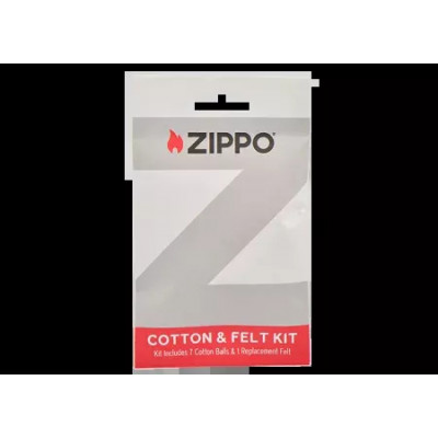 Ремкомплект "ZIPPO" 7 кульок вата та фетрова заглушка (122112)