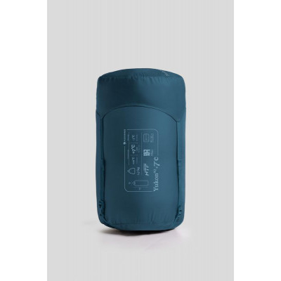 Спальний мішок Ferrino Yukon Square +7°C Blue-Grey Right (86381RBGDX) 932335