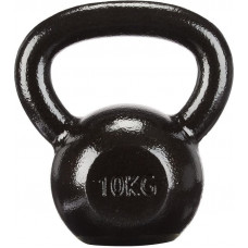 Гиря чавунна Toorx 10 кг з гумовою підставкою Black (KGV-10) (931119)