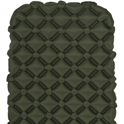 Килимок надувний Highlander Nap-Pak Inflatable Sleeping Mat XL 5 cm Olive (AIR073-OG) (930483)