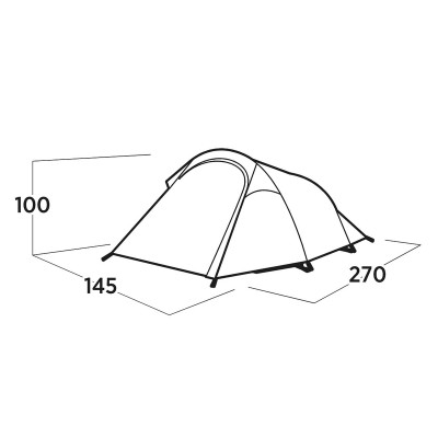 Намет двомісний Easy Camp Reindal 2 (120471) 931543