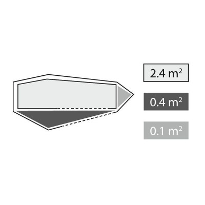 Намет одномісний Robens Cress 1 Pro (130397) (931595)