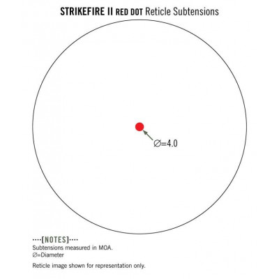 Приціл коліматорний Vortex Strikefire II Red Dot (SF-BR-504) (930645)