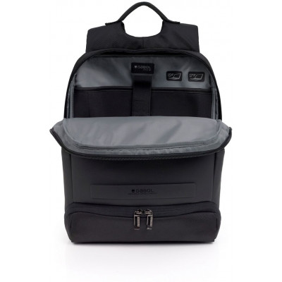 Рюкзак для ноутбука Gabol Expandable Backpack Capital 9/11L Black (413156-001) (930733)