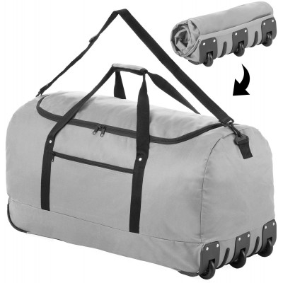 Сумка дорожня на колесах TravelZ Wheelbag 100 Liter Grey (603092) (927292)