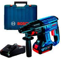 Перфоратор акумуляторний Bosch GBH 180-Li в кейсі, 1 акб GBA 18V 4.0Ah и з/п GAL 18V-40