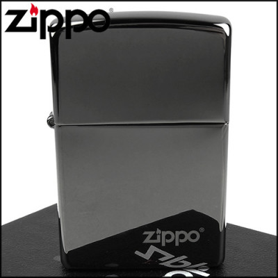 Запальничка Zippo BLACK ICE w/ZIPPO LOGO 150 ZL