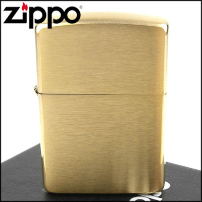 Запальничка Zippo (Зіппо) BRUSHED BRASS ARMOR 168